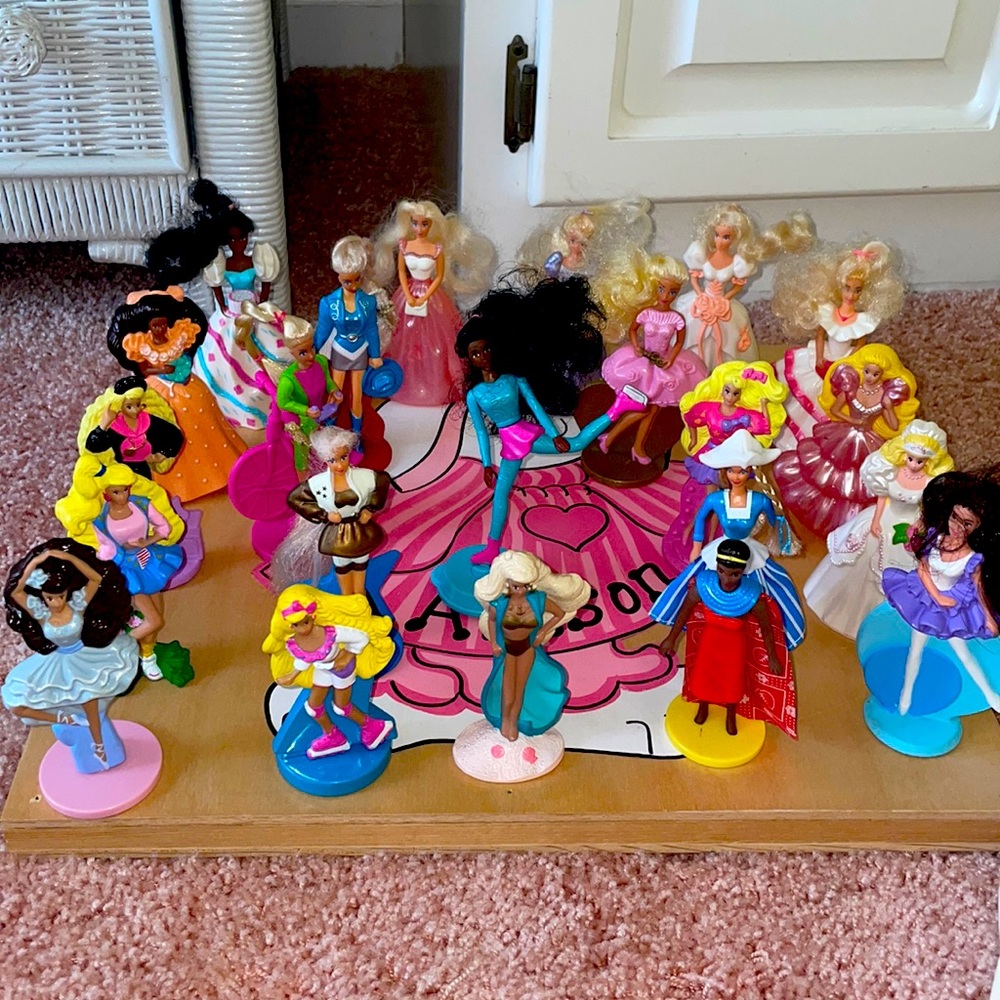 Vintage McDonald’s Barbie happy meal toys